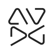 AVDG: Audio Visual Design Group logo in black with a white background